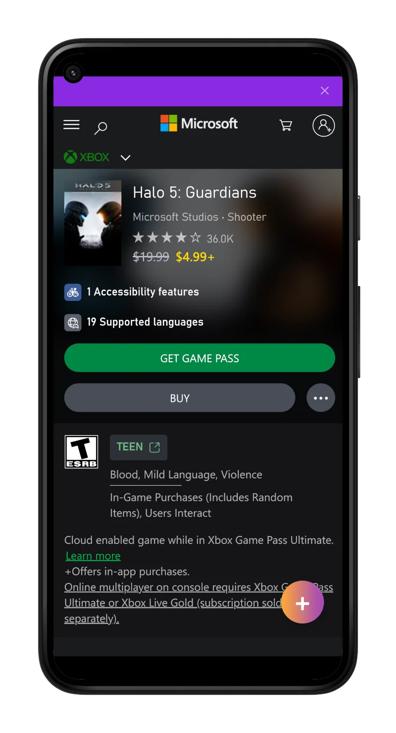 GPM App slide 5 Xbox Store